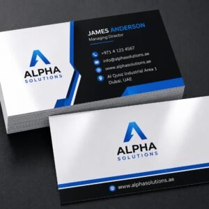 Glossy Lamination Business Cards - 400 GSM