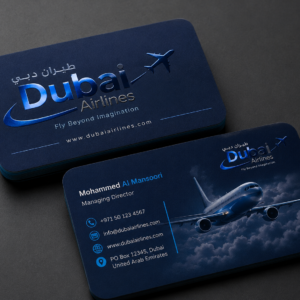 Spot UV Velvet Lamination Business Card 760 Micron UAE