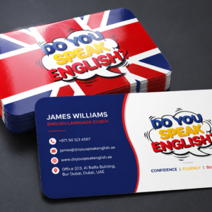 Rounded Corner Glossy Lamination Business Cards 400 GSM UAE