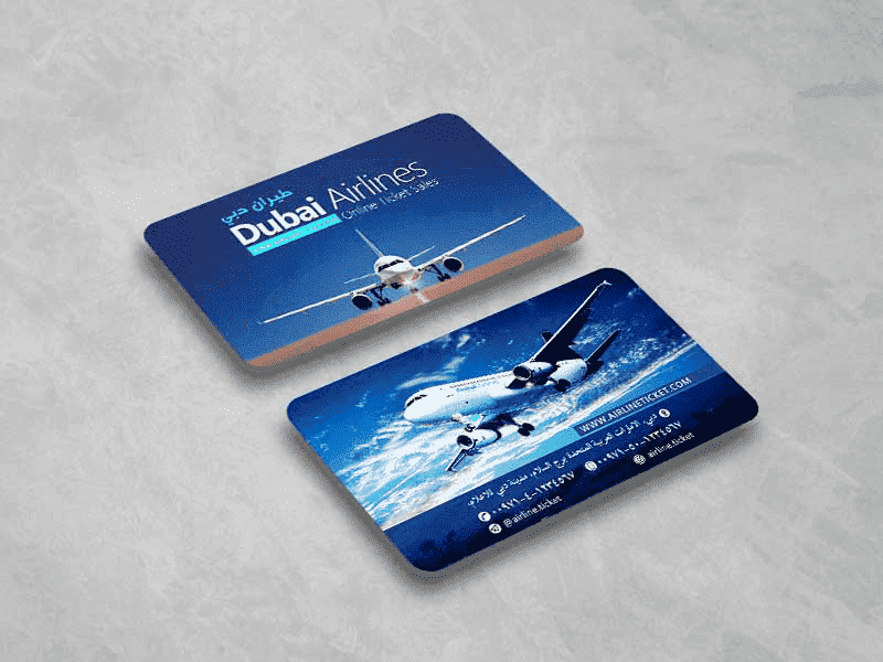 Premium 760 Micron Business Cards UAE