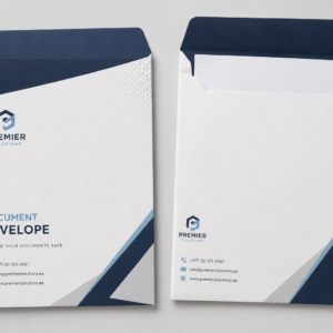 Premium 120 GSM Printed Envelopes UAE