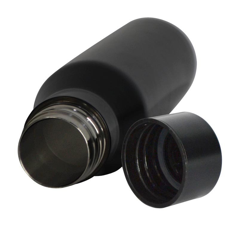 HUNFELD - CHANGE Collection SS Double Wall Water Bottle - Black - Image 3