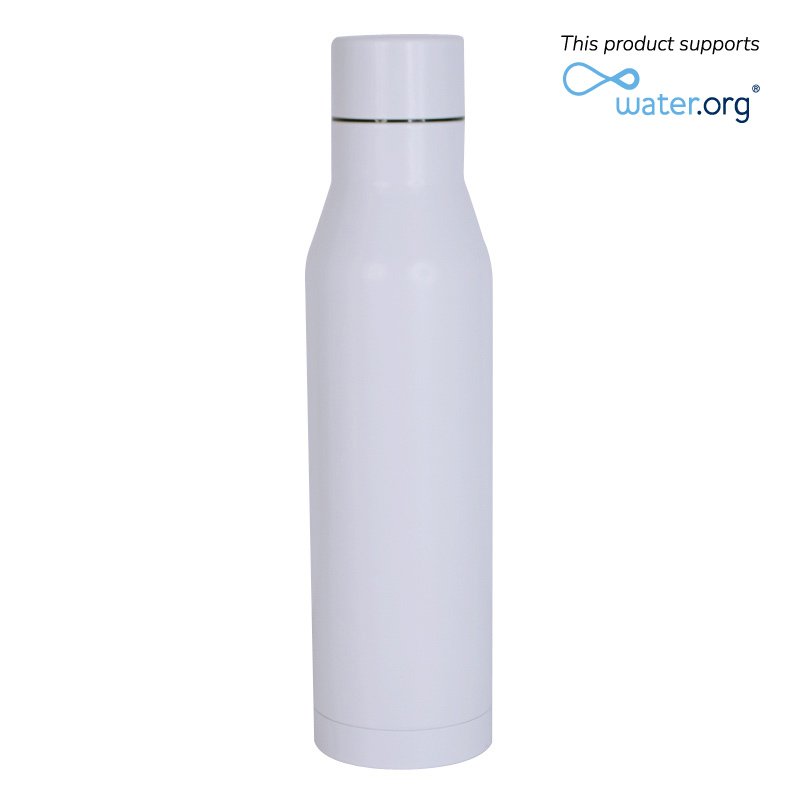HUNFELD CHANGE Collection SS Double Wall Water Bottle White