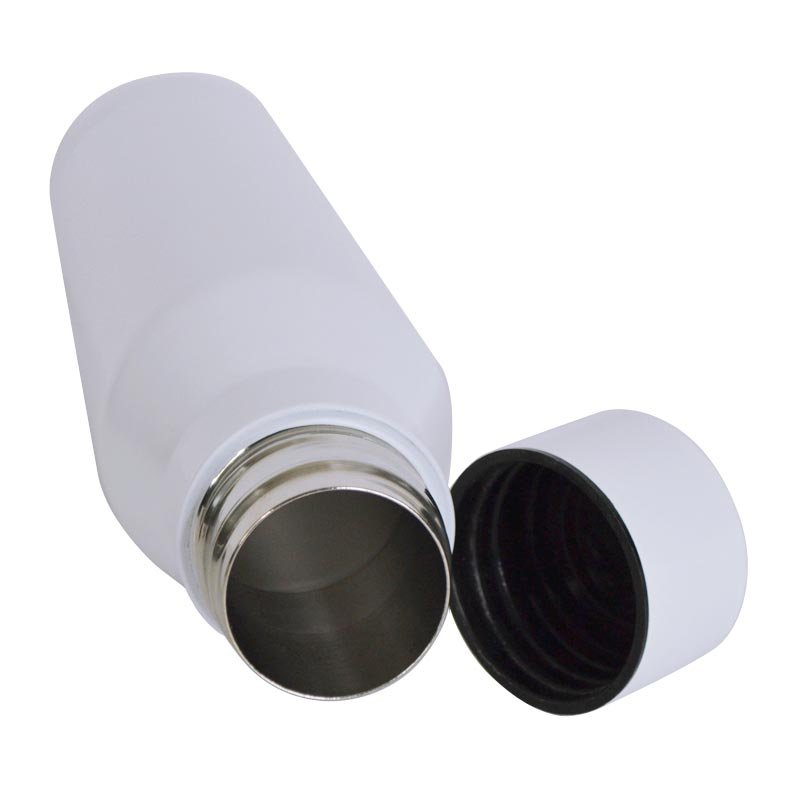 HUNFELD - CHANGE Collection SS Double Wall Water Bottle - White - Image 2