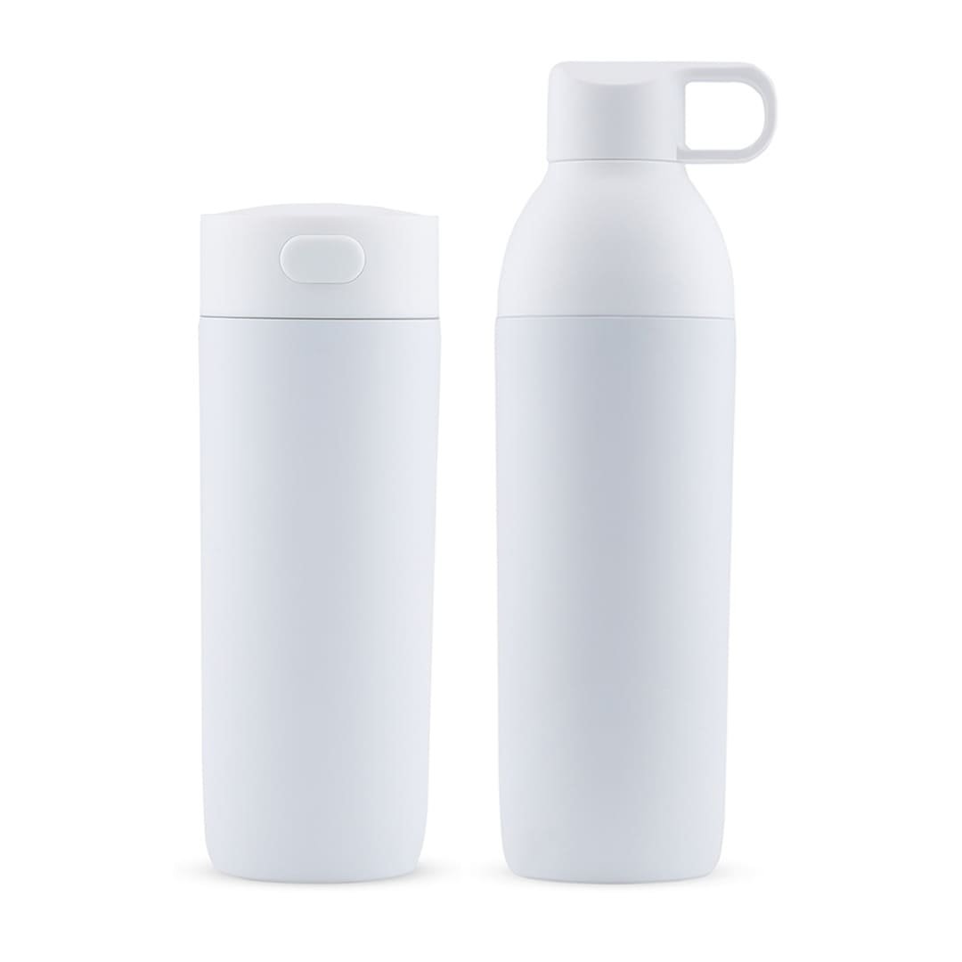 RUVO - CHANGE ZERO 2-in-1 Modular Hydration Gift Set - White - Image 5