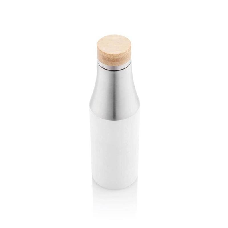 R-BREDA - CHANGE Collection Recycled Insulated Water Bottle - White - Image 5