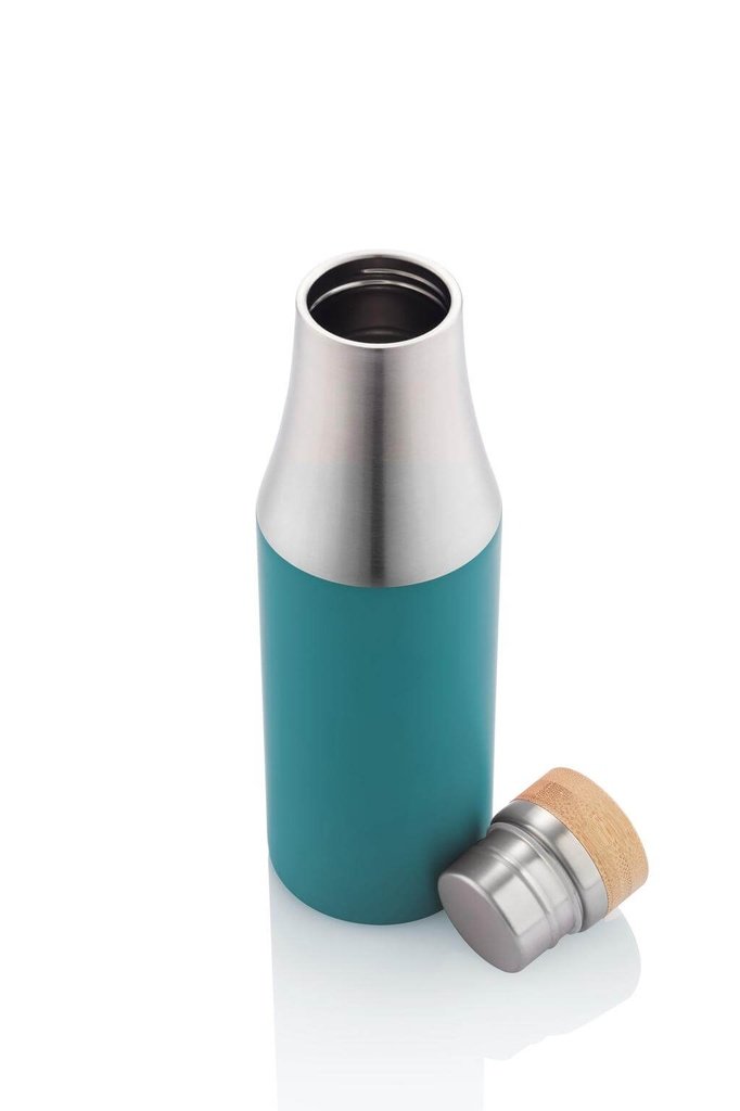R-BREDA - CHANGE Collection Recycled Insulated Water Bottle - Aqua Green - Image 3