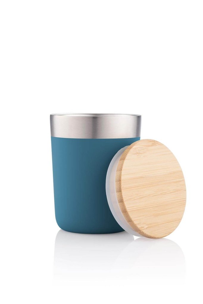 R-LAREN - CHANGE Collection Recycled Insulated Mug - Blue - Image 3