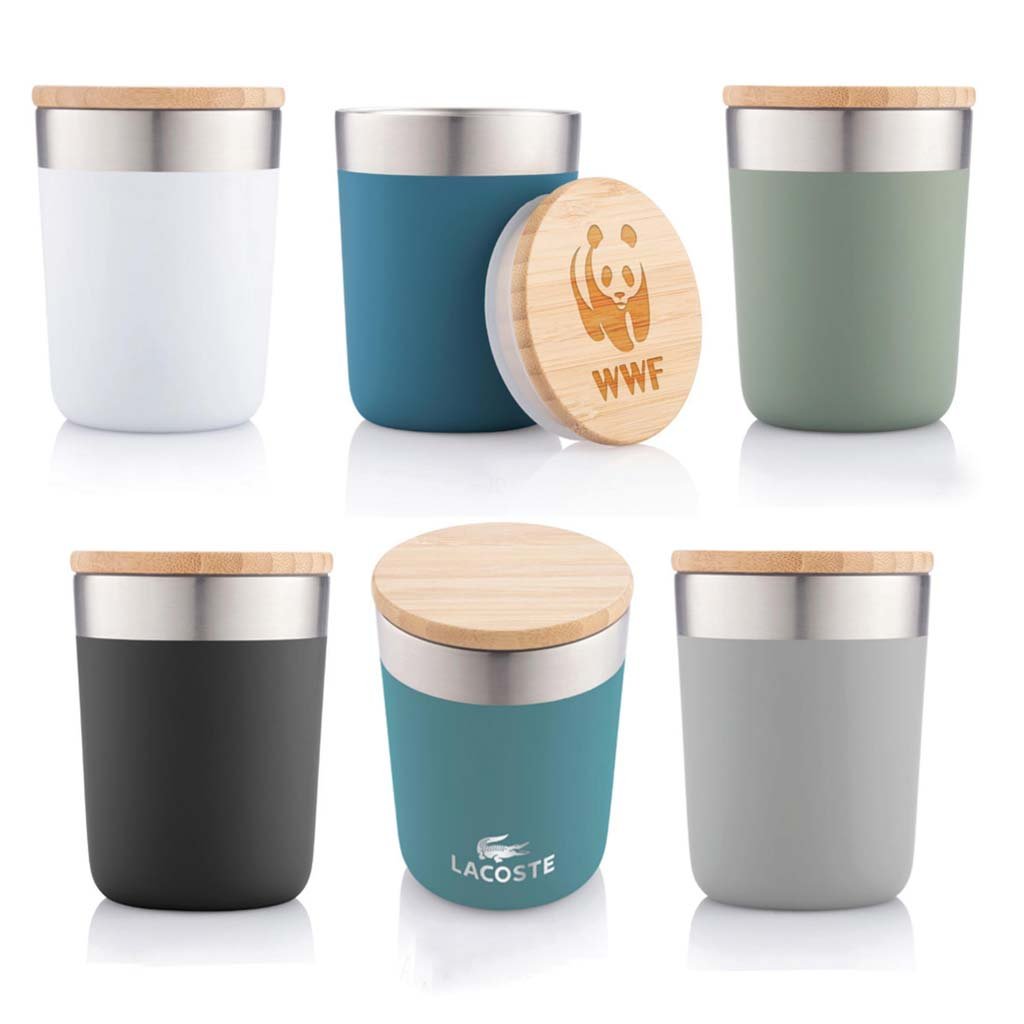 R-LAREN - CHANGE Collection Recycled Insulated Mug - Aqua Green - Image 6