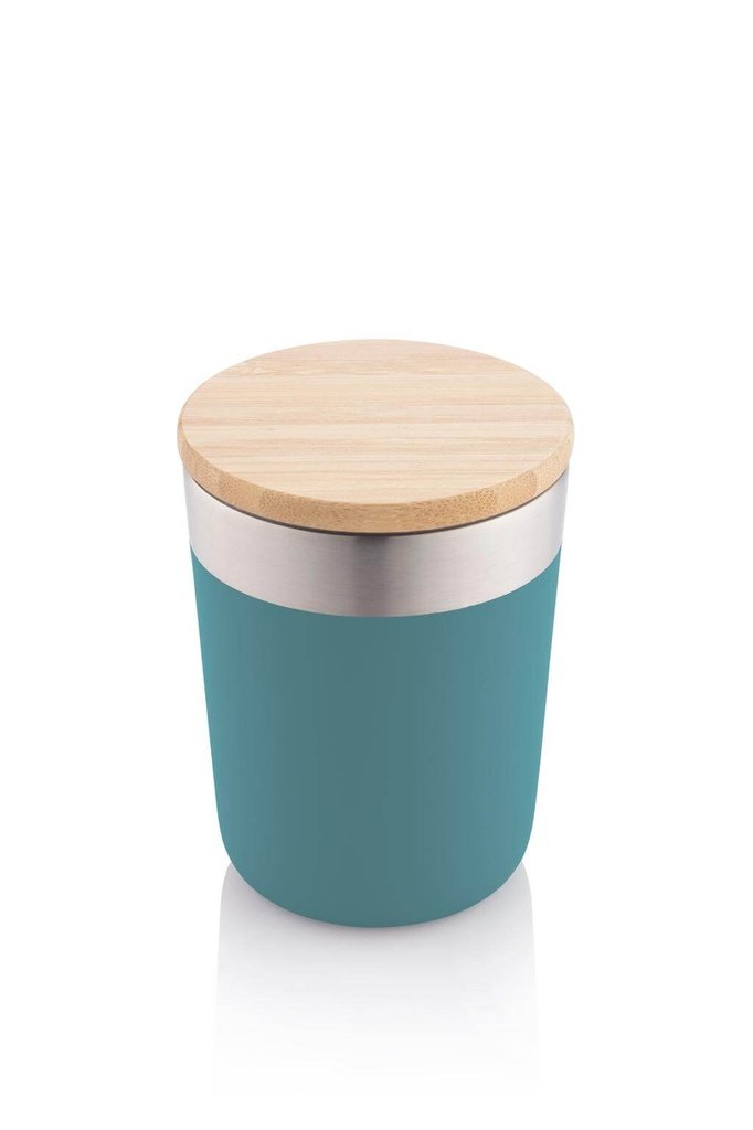R-LAREN - CHANGE Collection Recycled Insulated Mug - Aqua Green - Image 2