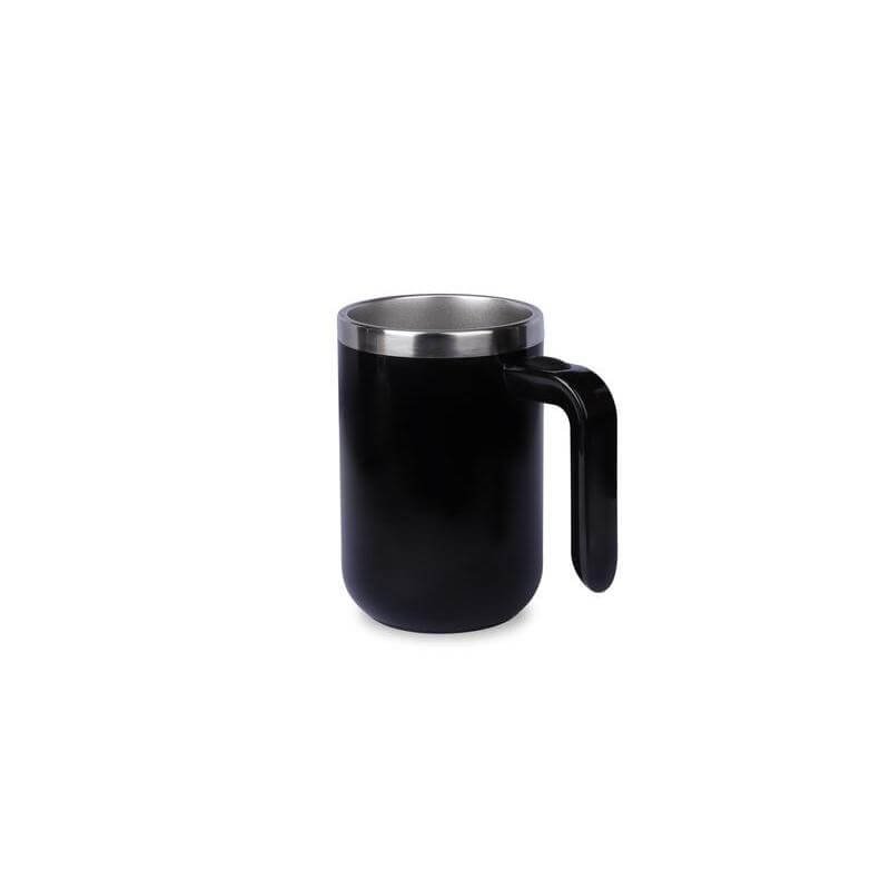 CAFFE - Hans Larsen Auto-Stirring Coffee Mug - Black - Image 4