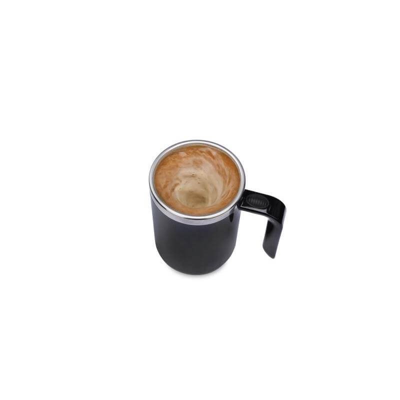 CAFFE - Hans Larsen Auto-Stirring Coffee Mug - Black - Image 6