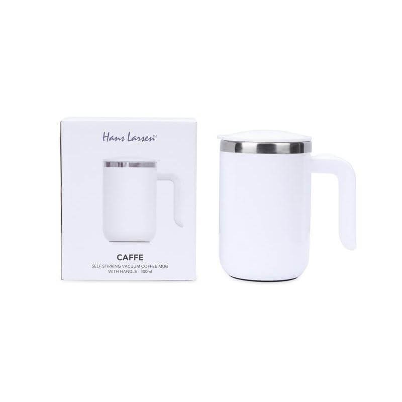 CAFFE - Hans Larsen Auto-Stirring Coffee Mug - White - Image 5