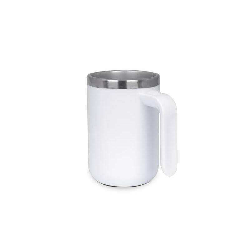 CAFFE - Hans Larsen Auto-Stirring Coffee Mug - White - Image 3