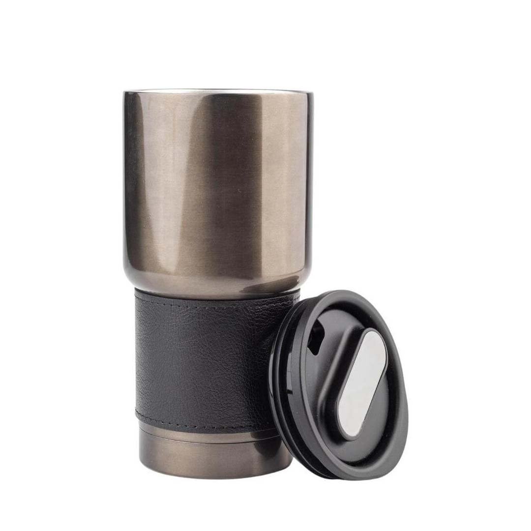 BOLIN - Hans Larsen Insulated Tumbler with Grip Sleeve 530ml - Black - Image 2