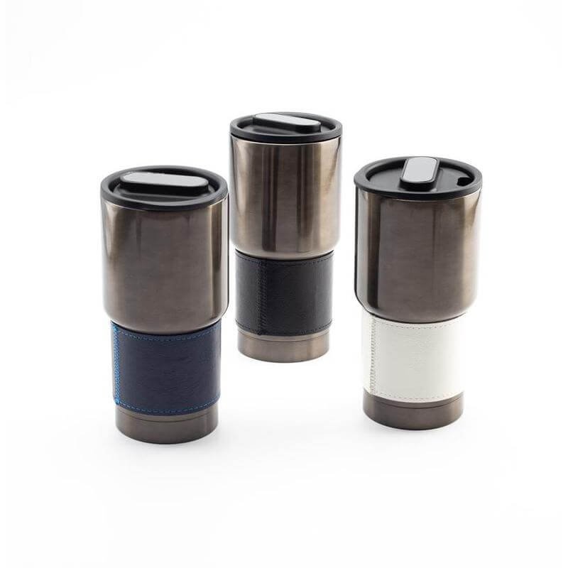 BOLIN - Hans Larsen Insulated Tumbler with Grip Sleeve 530ml - White - Image 2