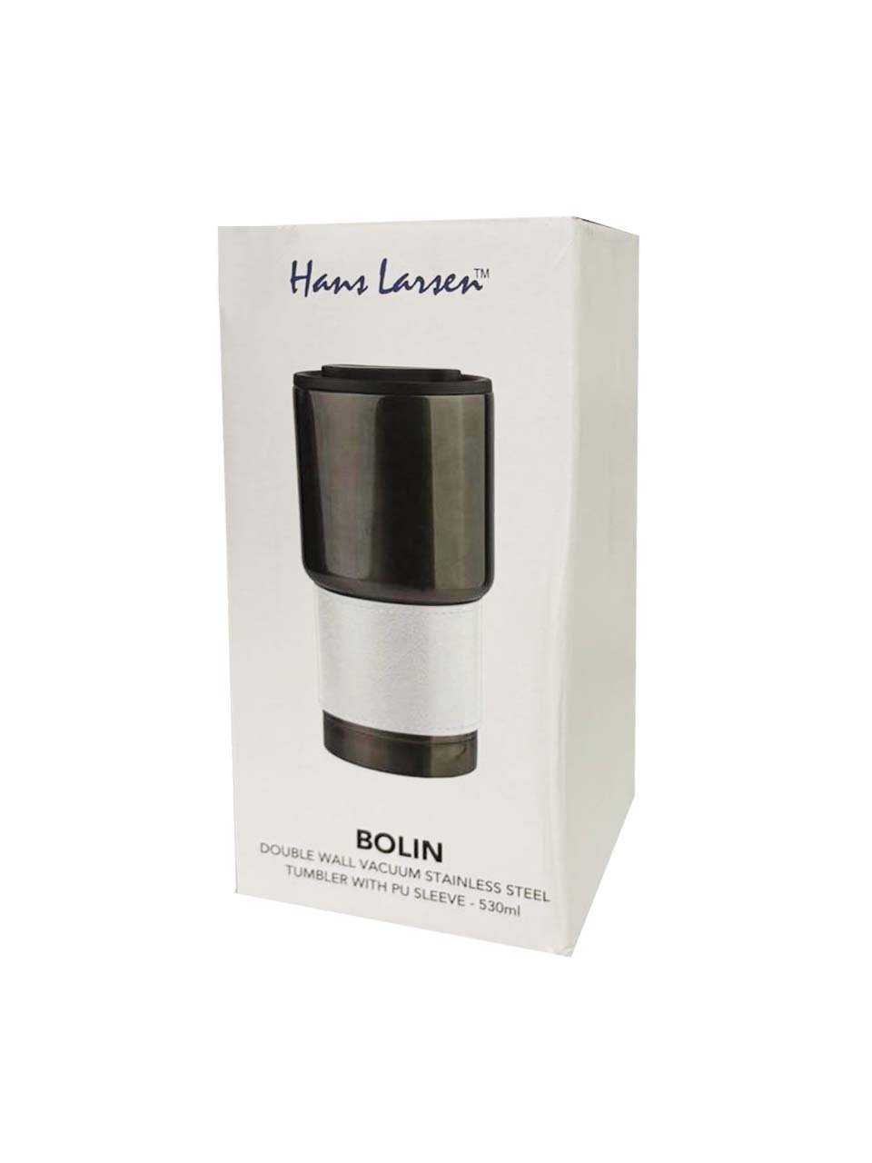 BOLIN - Hans Larsen Insulated Tumbler with Grip Sleeve 530ml - White - Image 5