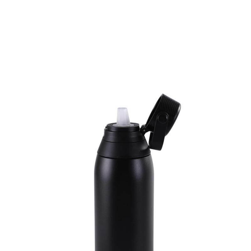 EVORA - Hans Larsen Double Wall Stainless Steel Vacuum Bottle - 750ml - Black - Image 4