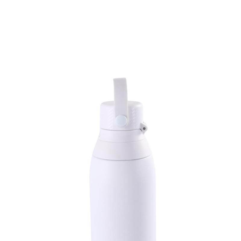 EVORA - Hans Larsen Double Wall Stainless Steel Vacuum Bottle - 750ml - White - Image 4