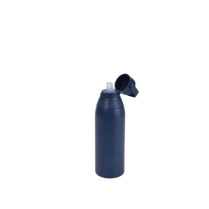 EVORA - Hans Larsen Double Wall Stainless Steel Vacuum Bottle - 750ml - Navy - Image 3