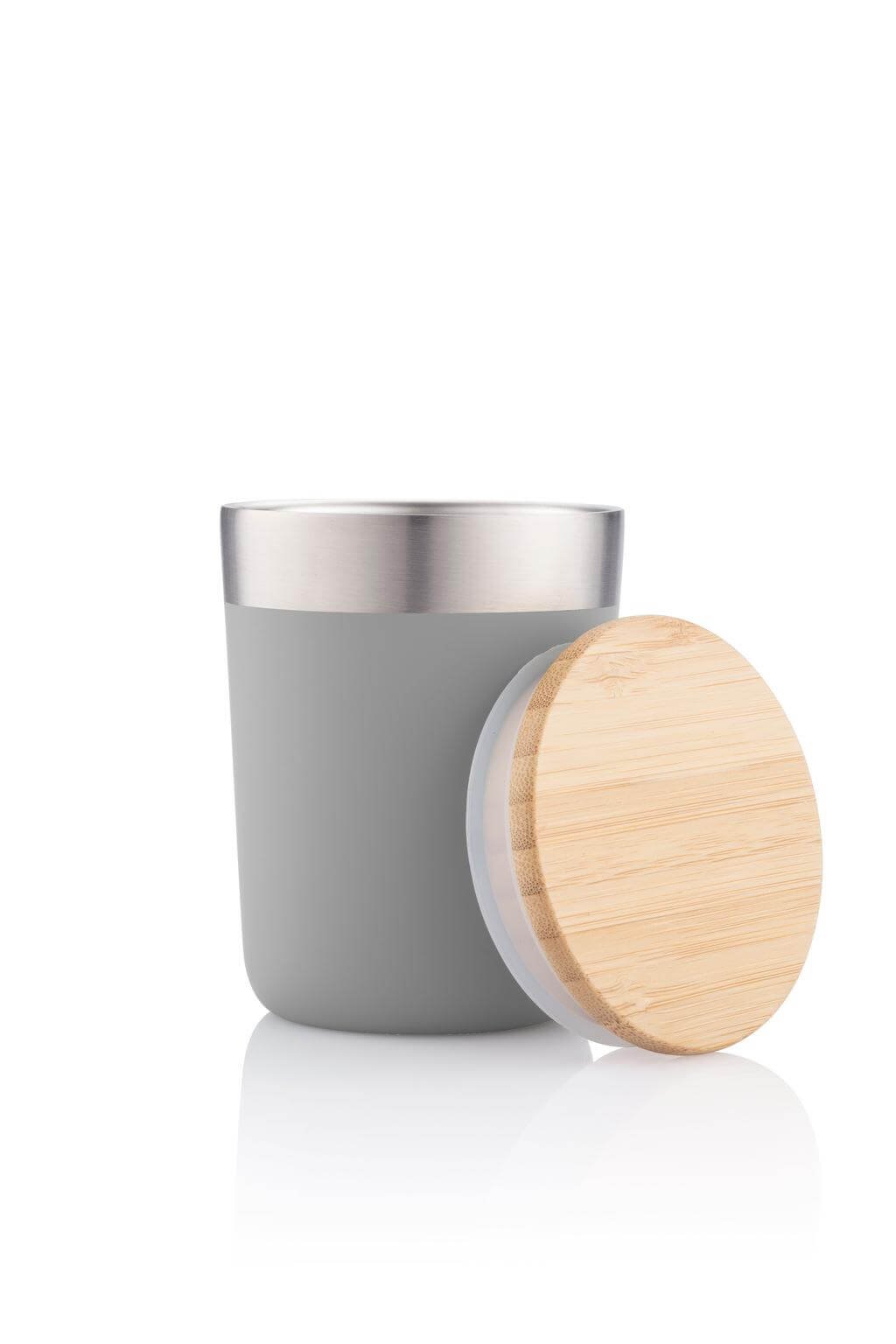LAREN - CHANGE Collection Insulated Mug - Grey - Image 2