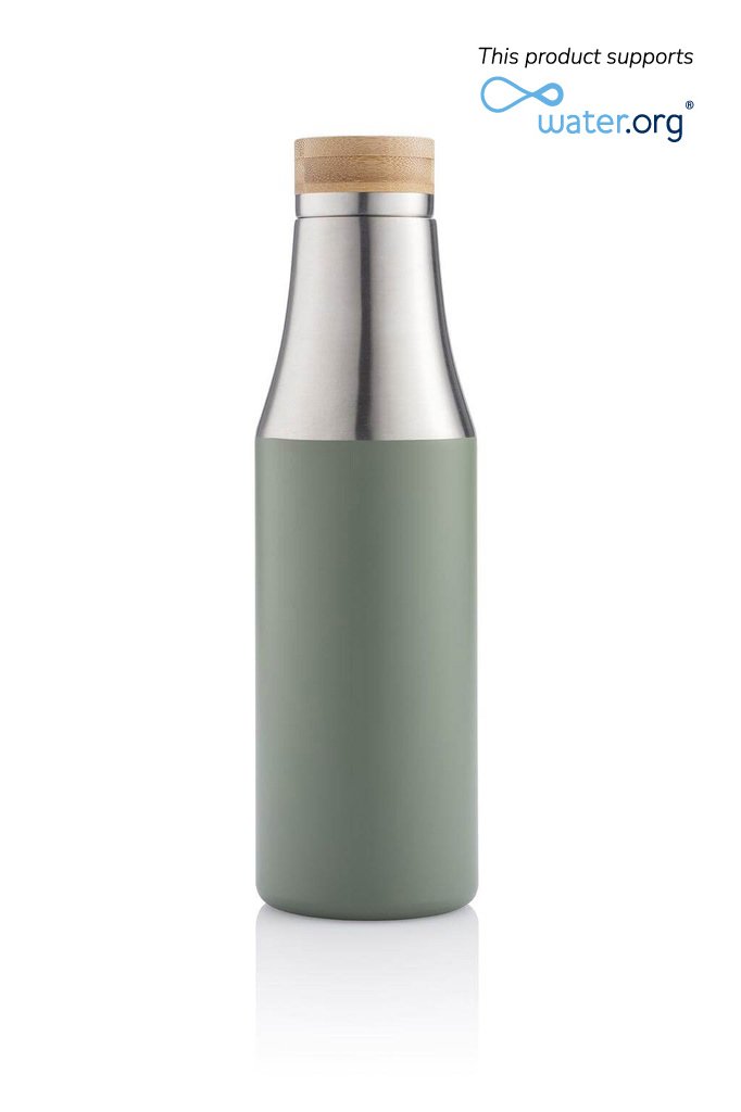 BREDA - CHANGE Collection Insulated Water Bottle - Green