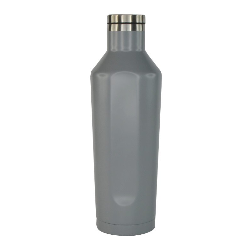 GALATI Hans Larsen Double Wall Stainless Steel Water Bottle Grey