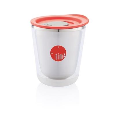 XDDESIGN Dia Stainless Steel Coffee Mug Red - Image 3