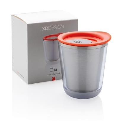 XDDESIGN Dia Stainless Steel Coffee Mug Red - Image 6