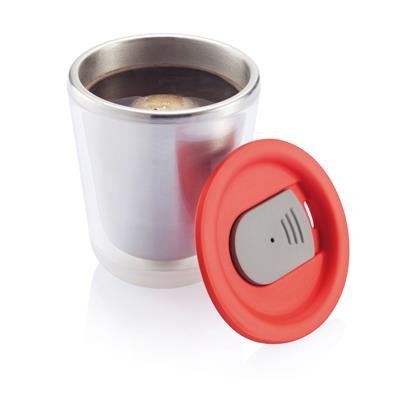 XDDESIGN Dia Stainless Steel Coffee Mug Red - Image 2