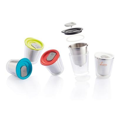 XDDESIGN Dia Stainless Steel Coffee Mug Red - Image 4