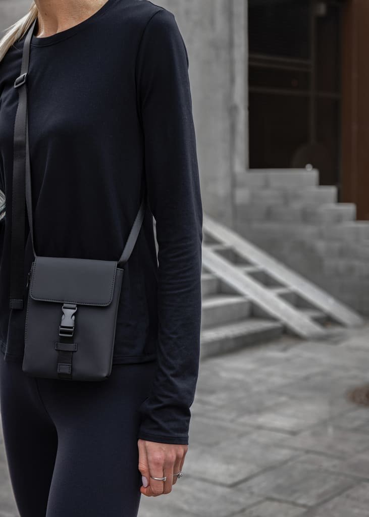 VINGA Baltimore RCS essentials sling bag - Black - Image 6