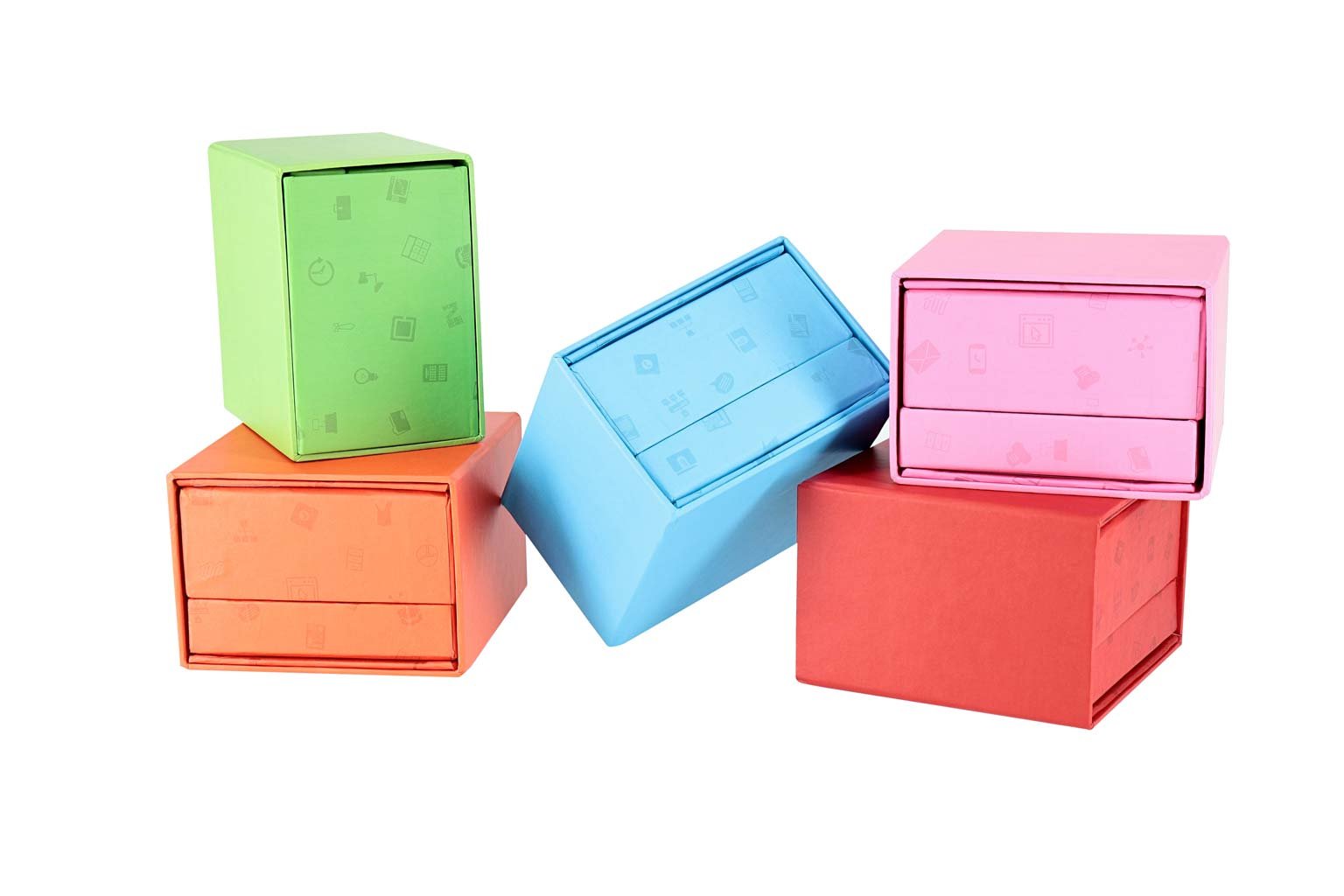KALMAR - eco-neutral Memo/Calendar Cube - Pink - Image 4