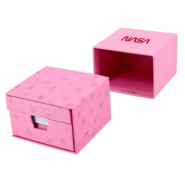 KALMAR - eco-neutral Memo/Calendar Cube - Pink - Image 3