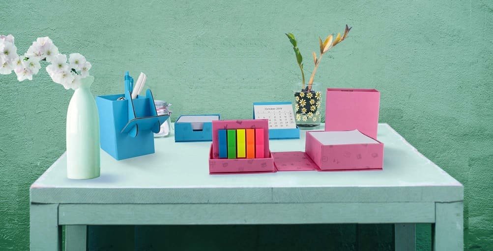 KALMAR - eco-neutral Memo/Calendar Cube - Pink - Image 5