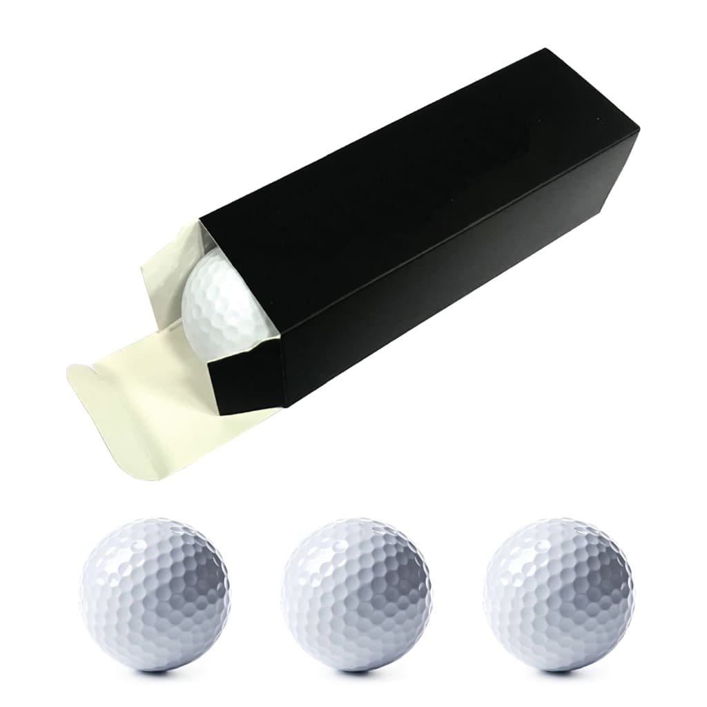 ODDER - 2 Layers White Golf Ball (Set of 3 with Box) - Image 2