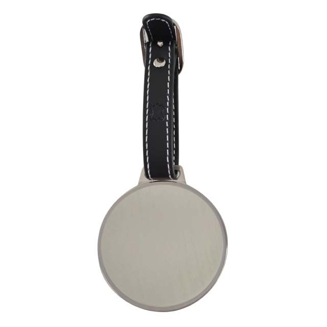 KARAK - Metal Luggage Tag With Leather Strap in a Tin Box - Image 3