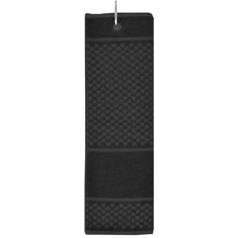 MARABA Sports Hand Towel with Carabiner Black