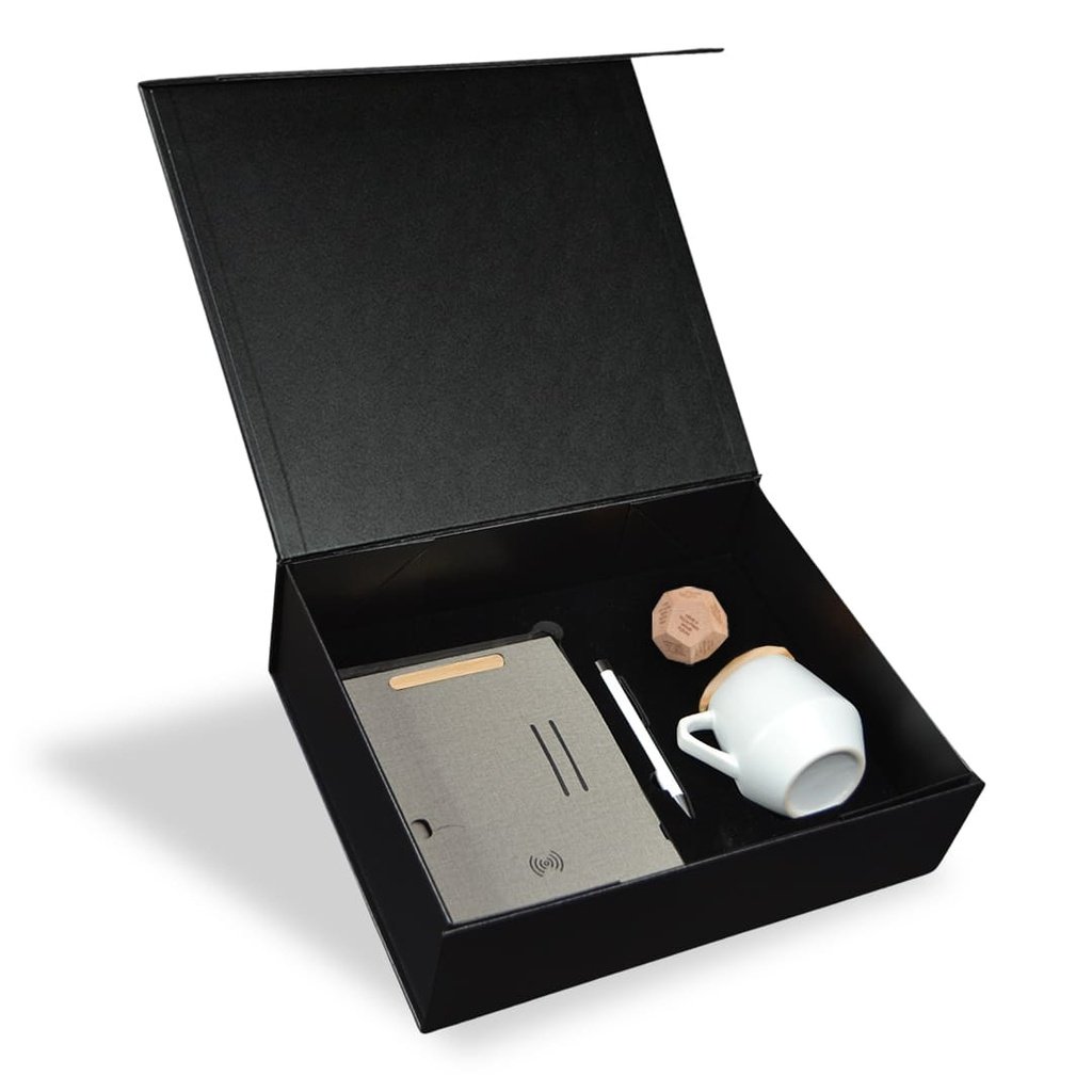 Mindful Productivity Gift Set - White / Grey
