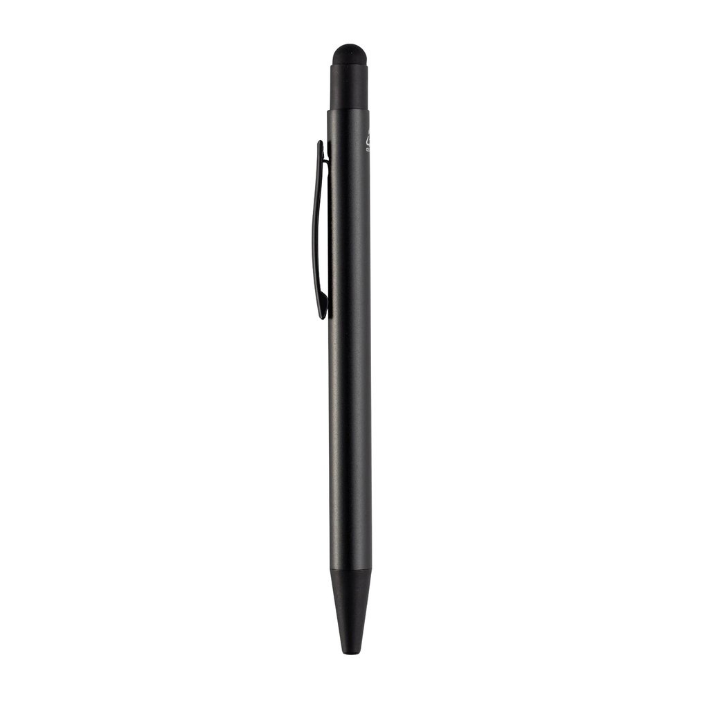 ANGLA - Gift Set of RCS Recycled Aluminium Pen and Keychain - Black - Image 5