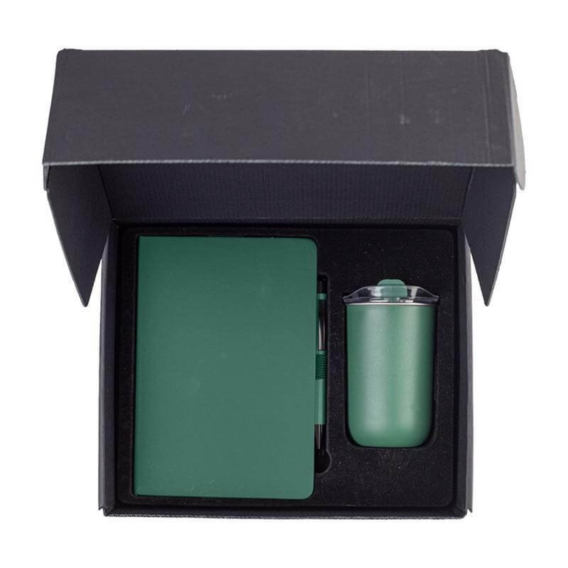 HEVIZ - Giftology Set of Tumbler, A5 Notebook and Pen - Green - Image 5