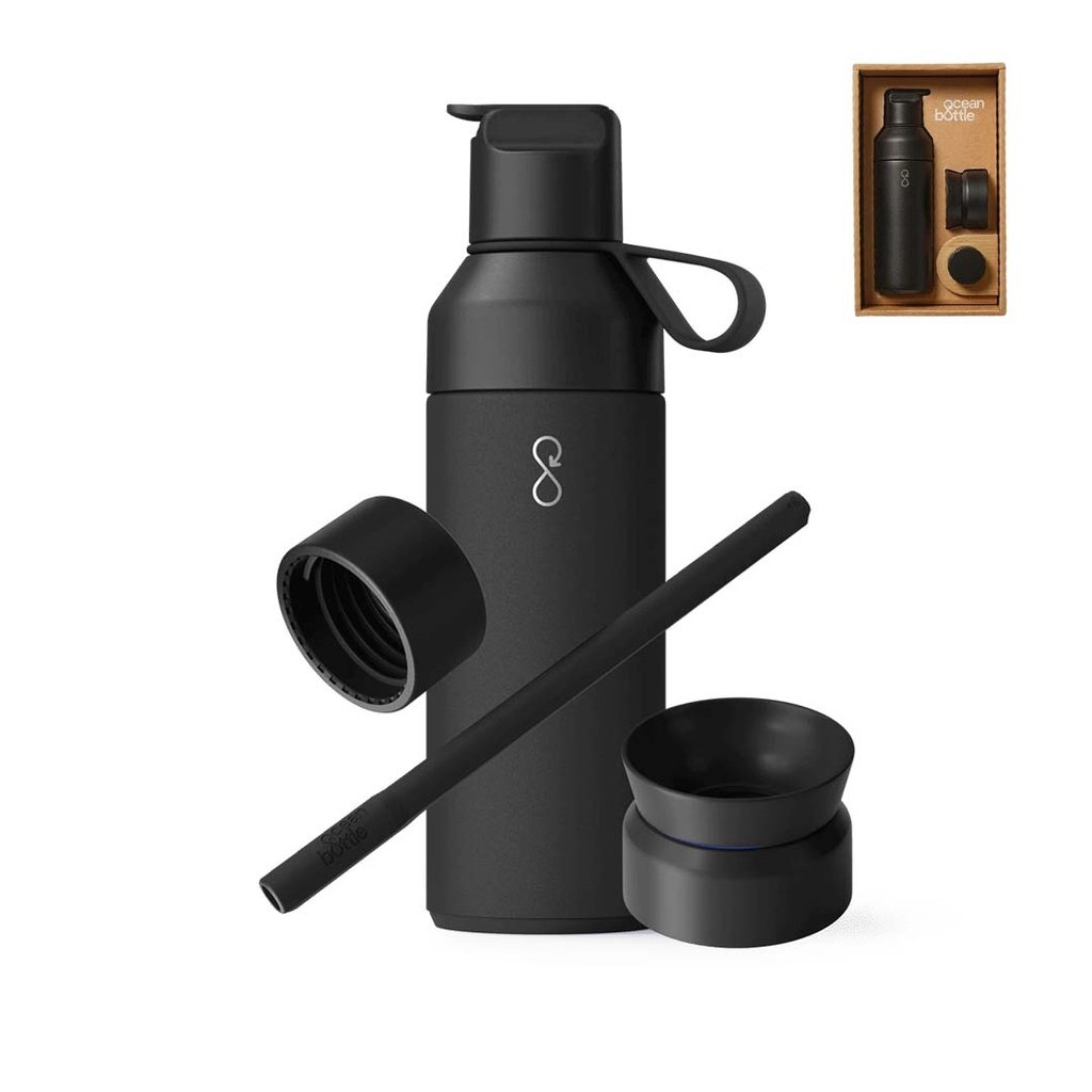 Ocean Bottle 3-in-1 Set – Black