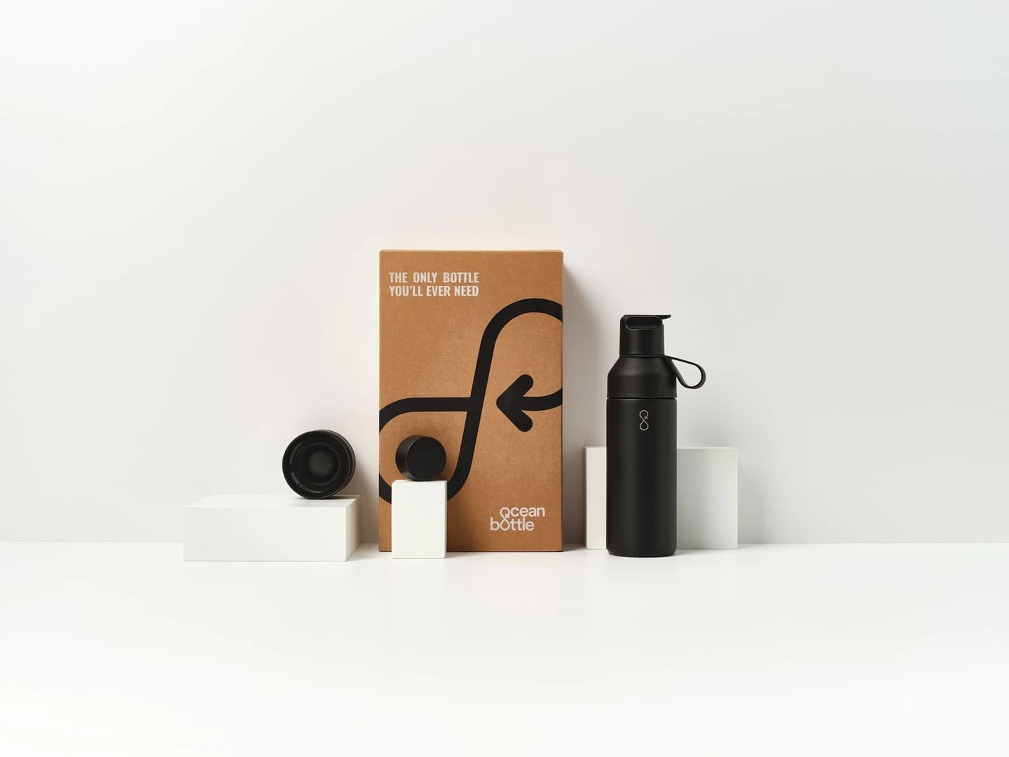 Ocean Bottle 3-in-1 Set – Black - Image 4
