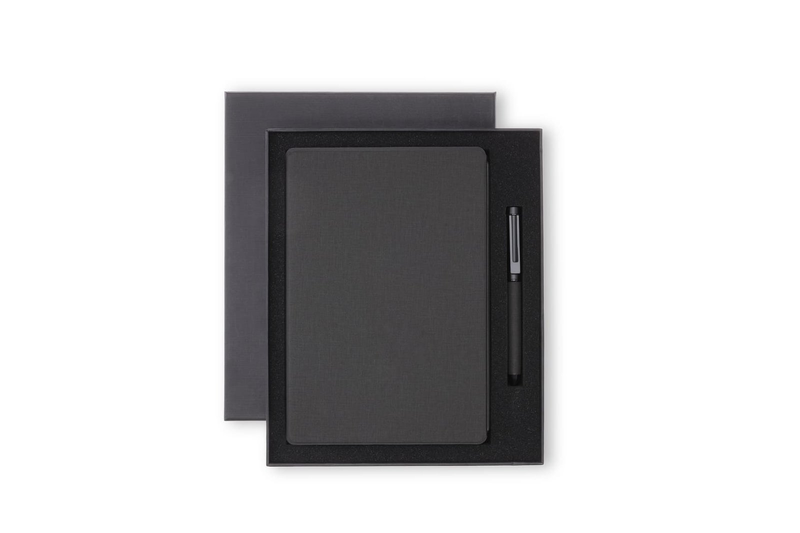 VARDIM - CHANGE ZERO Sustainable Gift Set with Refillable Notebook & Pen - Black - Image 6