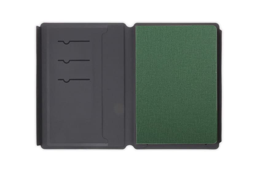 LENZEN - CHANGE ZERO Sustainable Gift Set with Refillable Notebook, Pen & USB Keychain - Green - Image 4