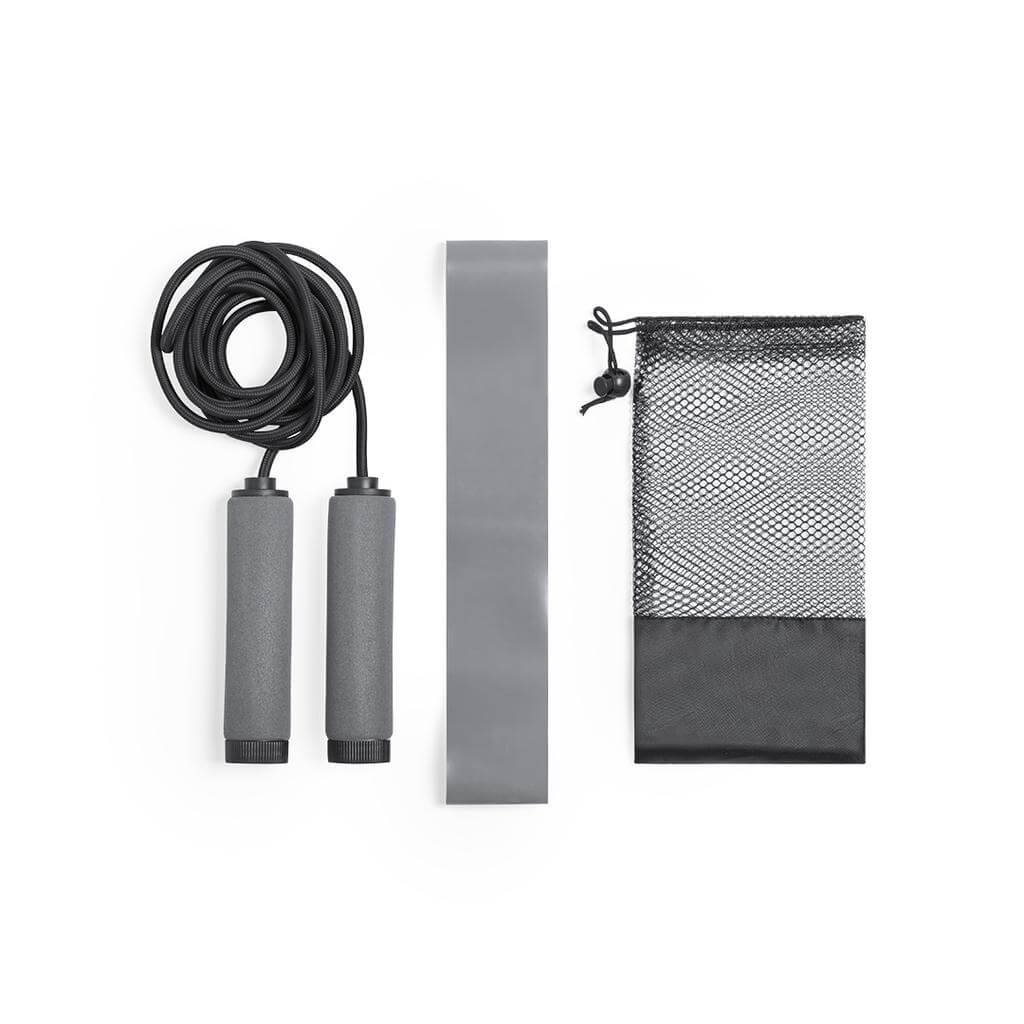 WALTROP Exercise Kit - Set of Skipping Rope & Resistance Band - Image 2