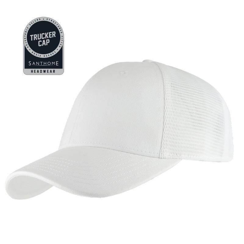 SWIFT 6 Panel Trucker Cap White