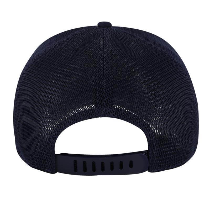 SWIFT - Santhome 6 Panel Trucker Cap - Navy Blue - Image 3