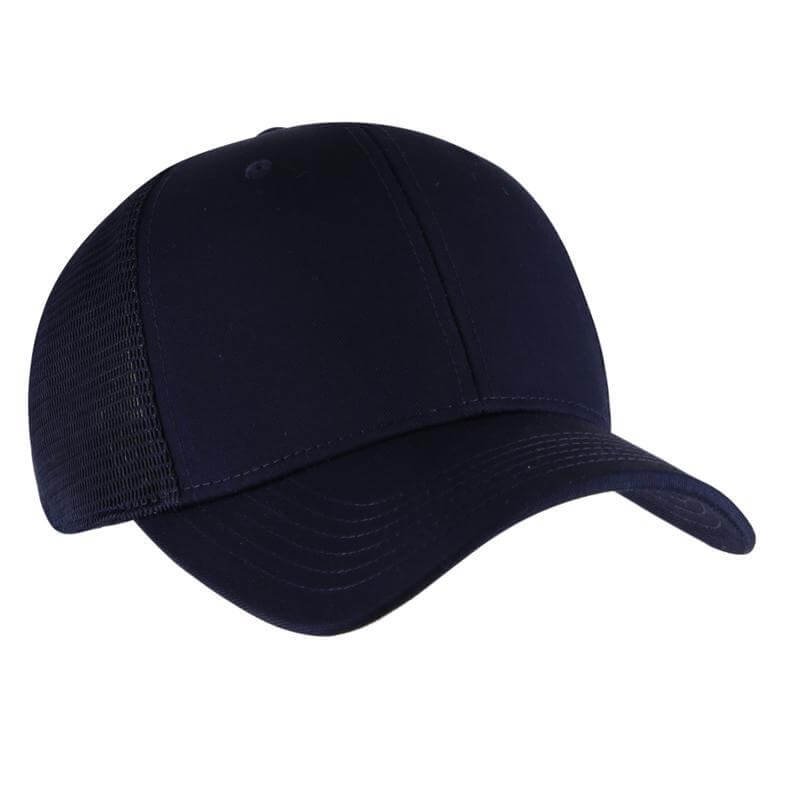 SWIFT - Santhome 6 Panel Trucker Cap - Navy Blue - Image 4