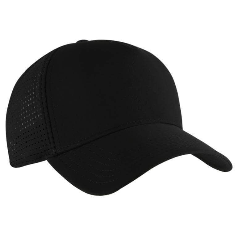 ACE - Santhome 5 Panel DryNCool® Sports Cap - Black - Image 4